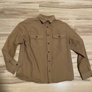 Goodfellow & Co Brown Long Sleeve Shirt M Medium